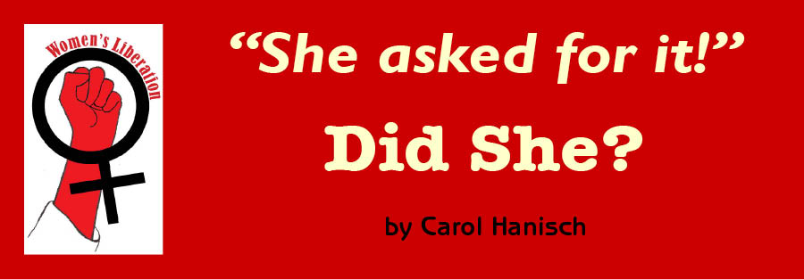 Title: She Asked for it!  Did She?